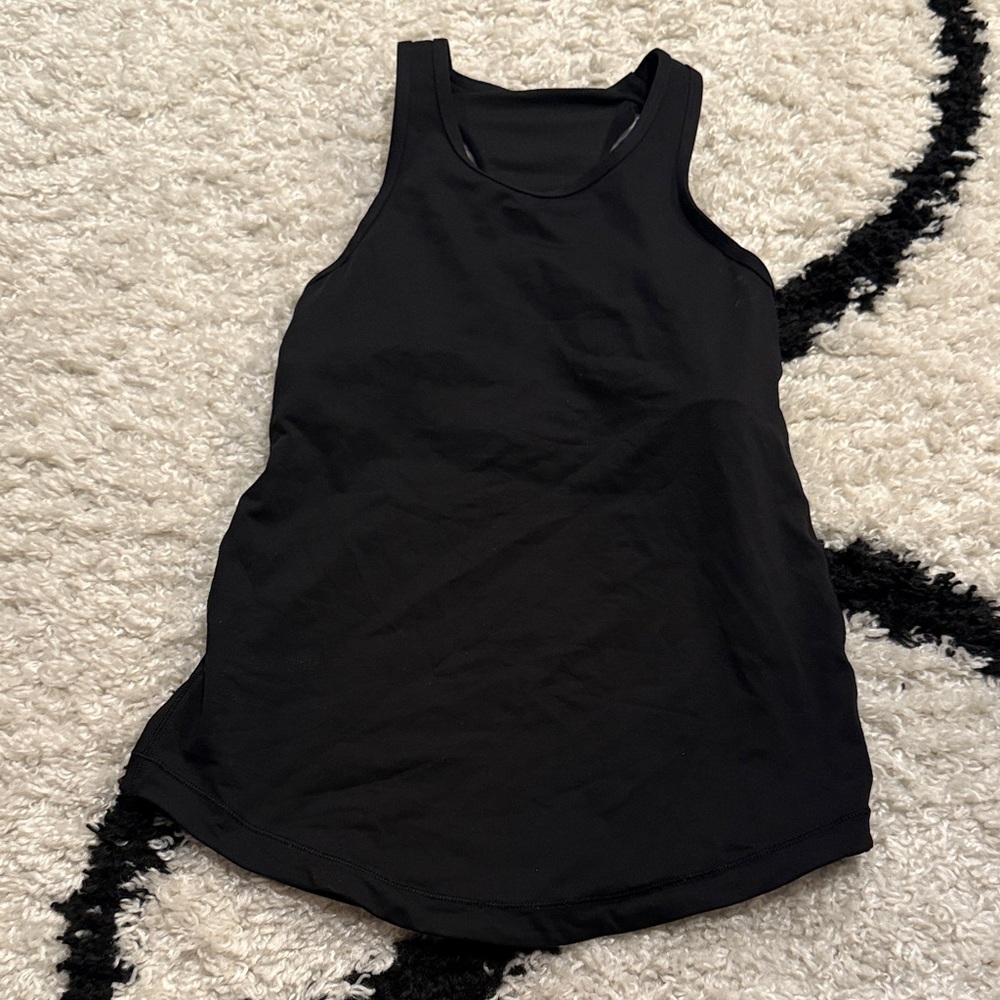 lululemon athletica Black Performance Tank Top